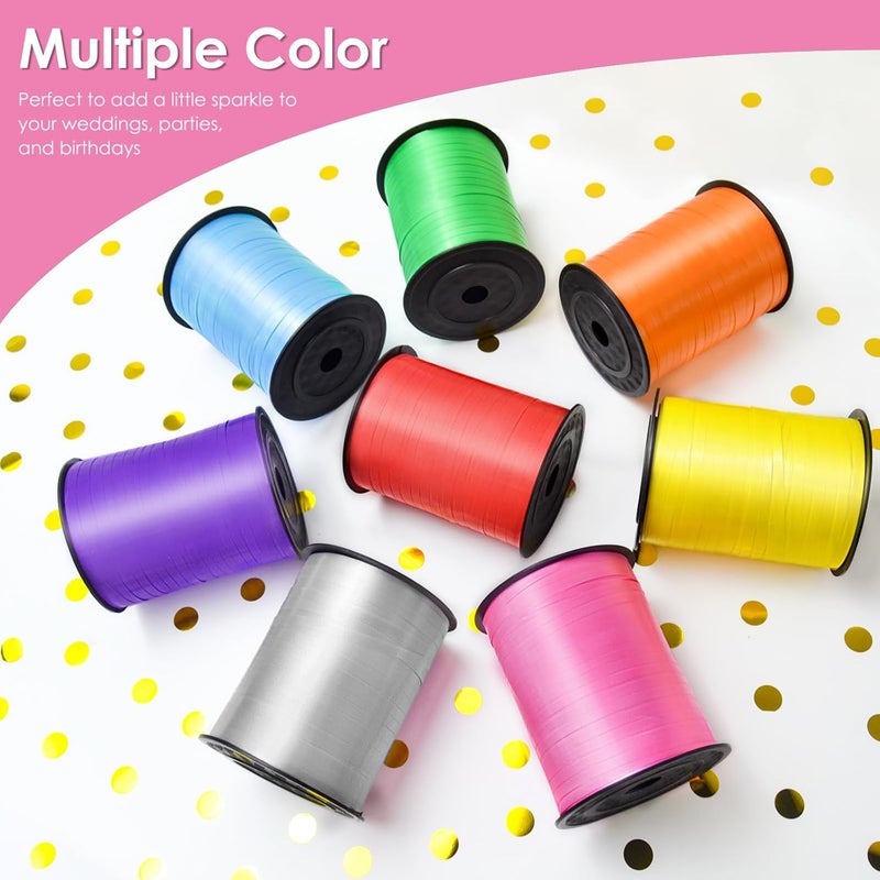 VISPAD Pink Curling Ribbon - 500 Yard Valentines Gift Wrapping Ribbon for Balloons & Flowers - Image 5